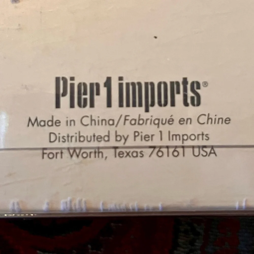 Pier 1 Imports Jeweled Napkin Rings Set NIB